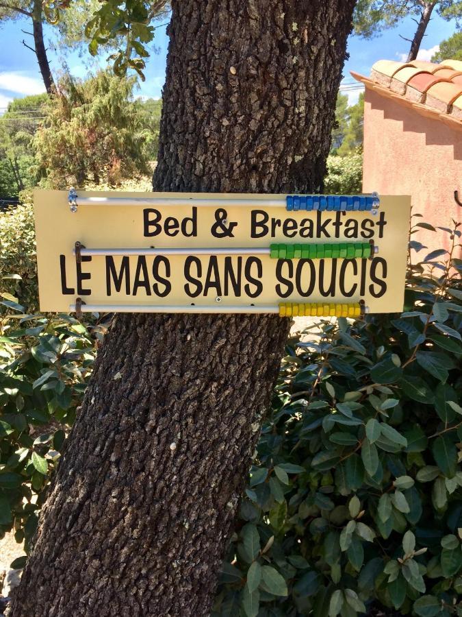 Domaine Le Mas Sans Soucis Bed & Breakfast Fayence Exterior photo